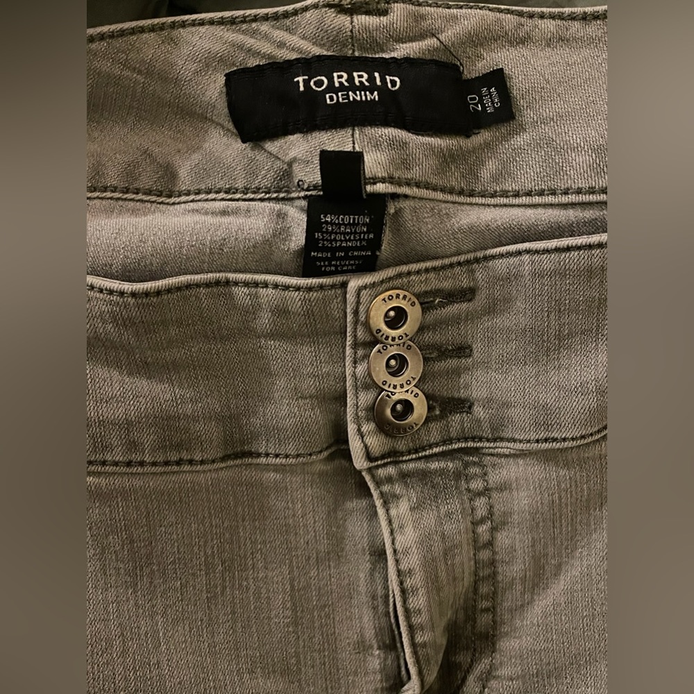 Torrid Army Green Jeans